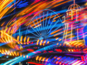 Abstract limited edition of Goose Fair
